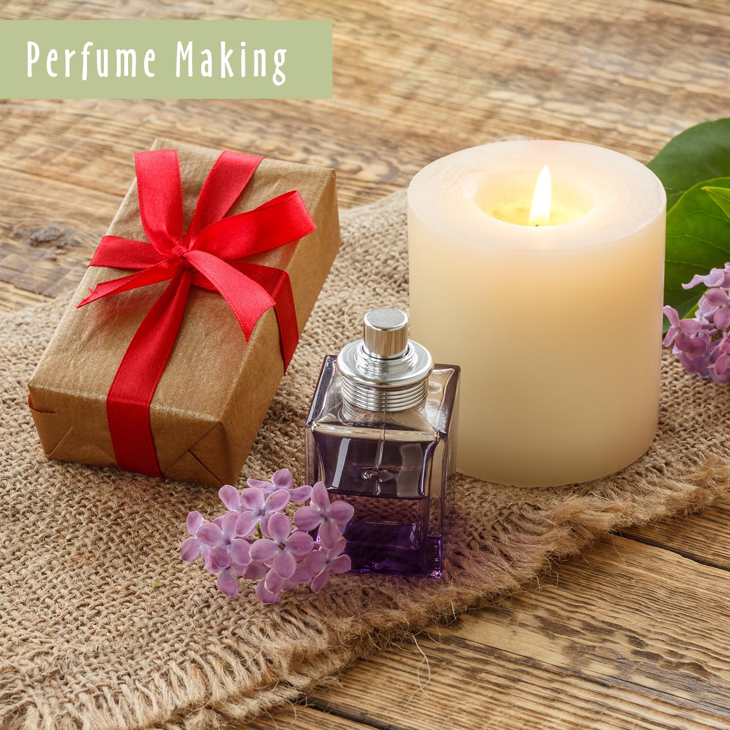 UV-protected glass bottle of Grassland Dew fragrance oil
