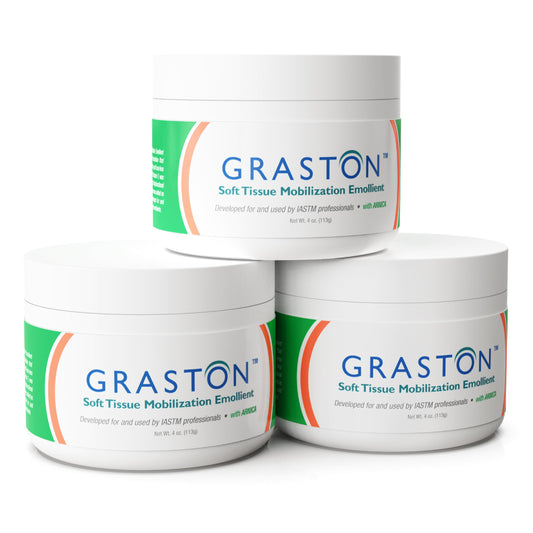 Graston Technique Arnica Soft Tissue Emollient 4oz jar for IASTM and massage
