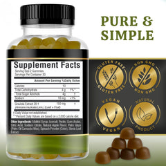 Gummy vitamins with graviola extract 3000mg per serving