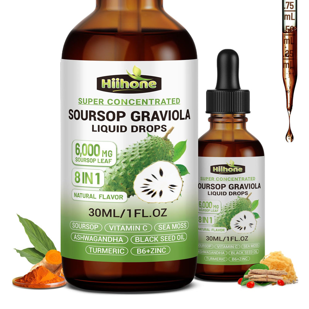 1 oz bottle of Graviola Soursop liquid extract