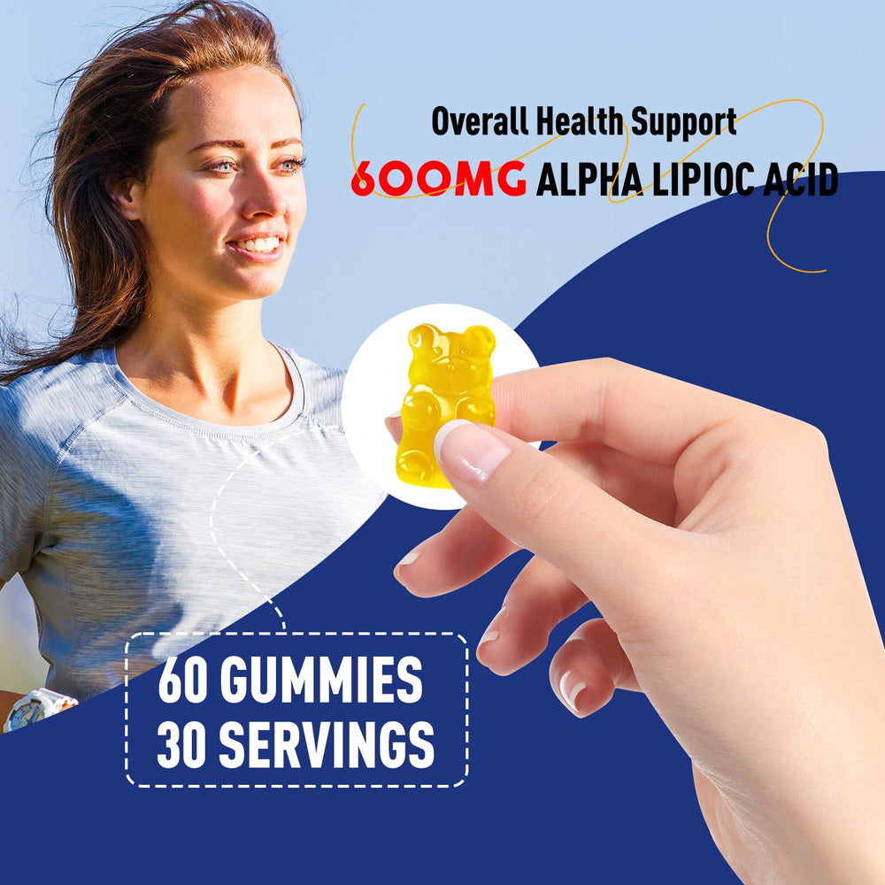 Ingredients list for GREABBY Alpha Lipoic Acid Gummies