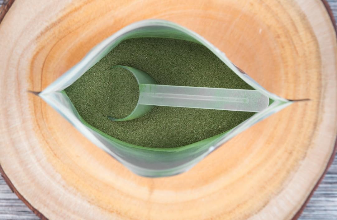 Refreshing taste of Morning Man Greens powder