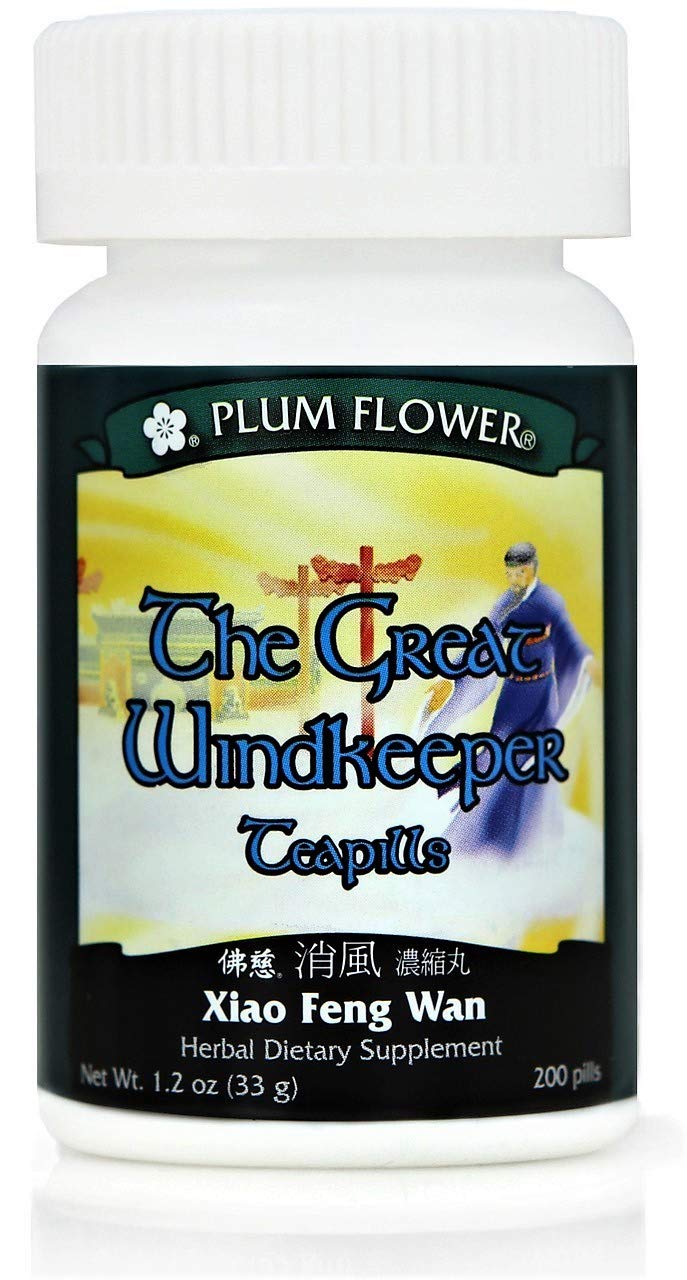Bottle of Great Windkeeper Teapills (Xiao Feng Wan) 3382