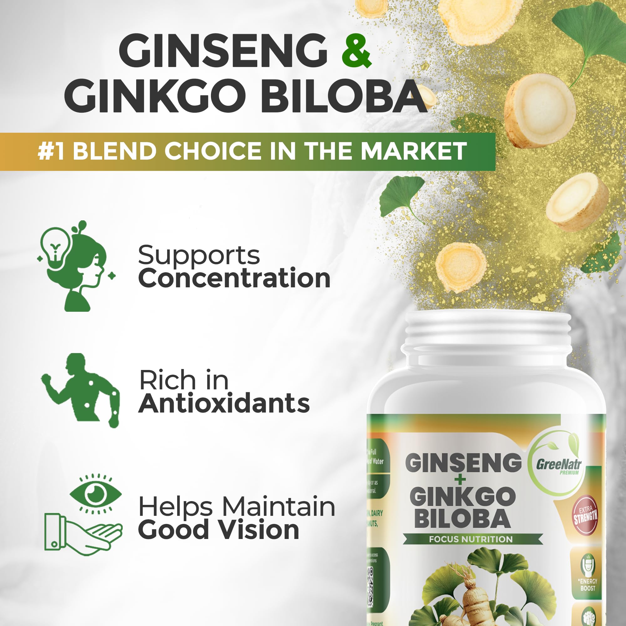 Two vegan tablets daily dosage shown