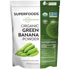 MRM Nutrition Organic Green Banana Powder jar with label