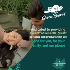 Cruelty-free logo on Green Beaver toothpaste packaging