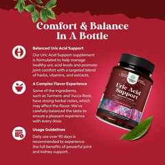 Close-up of uric acid cleanse capsules with green coffee extract