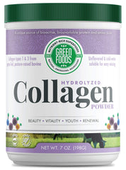 Green Foods Grass-Fed Hydrolyzed Collagen Peptides bottle