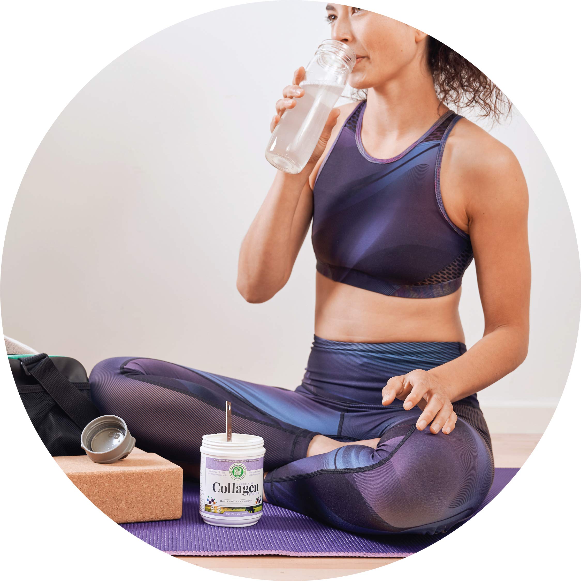 Nutrition facts panel on packaging