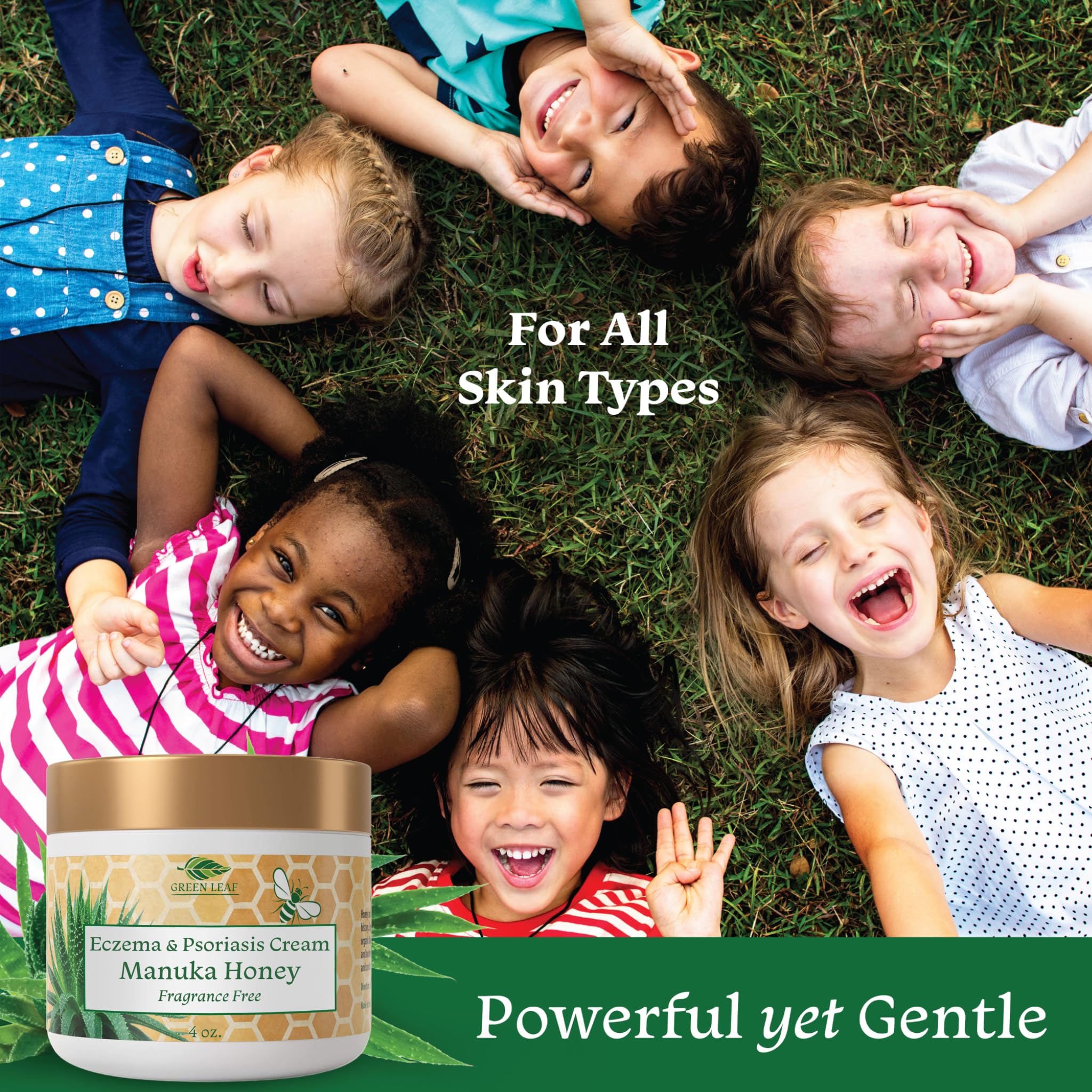 Green Leaf Naturals Body and Face Cream daily use for versatile skin care