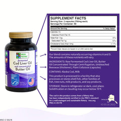 Green Pasture MSC-certified seal on packaging confirms responsible sourcing