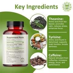 Ingredient highlights: caffeine, theanine, and tyrosine