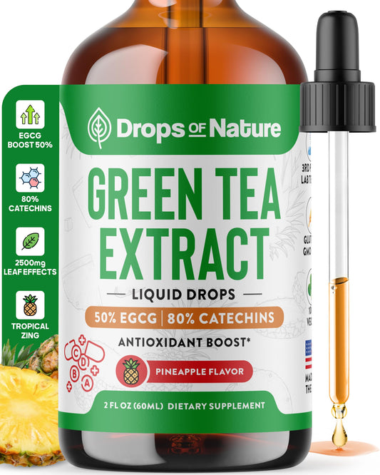 2oz bottle of Green Tea 10:1 Extract with 50% EGCG liquid drops