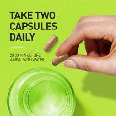American-made dietary supplement bottle with quality seal