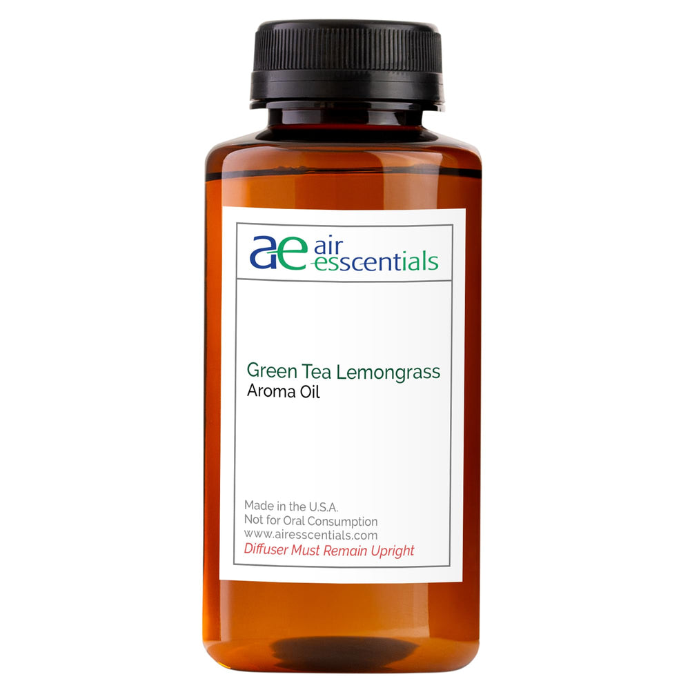 Green Tea & Lemongrass aroma oil bottle, 300 mL