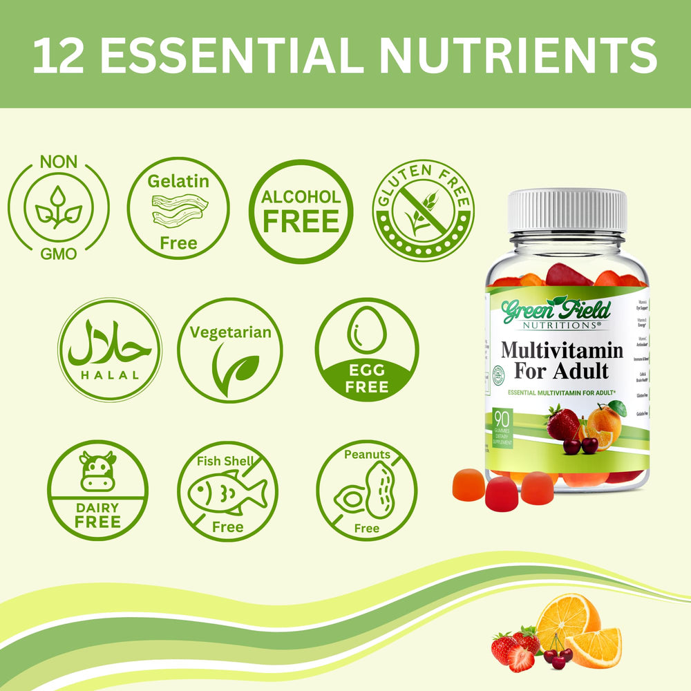 Halal gummy vitamins packaging highlighting halal certification