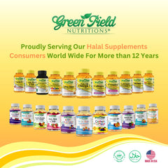 Made in USA quality control and Halal certified (ISA) with ISO testing