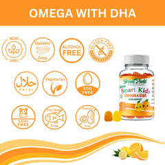 Gummies with orange and lemon flavors for kids
