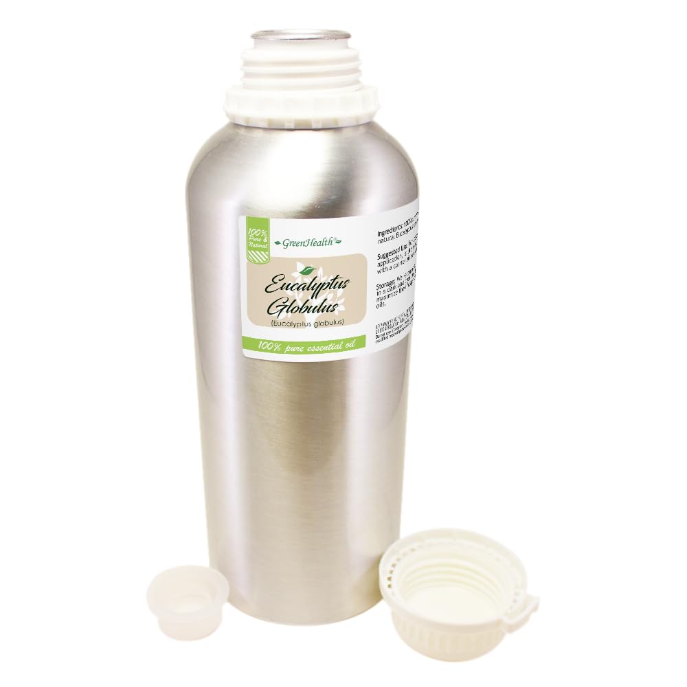 Aluminum bulk bottle for GreenHealth Eucalyptus Oil