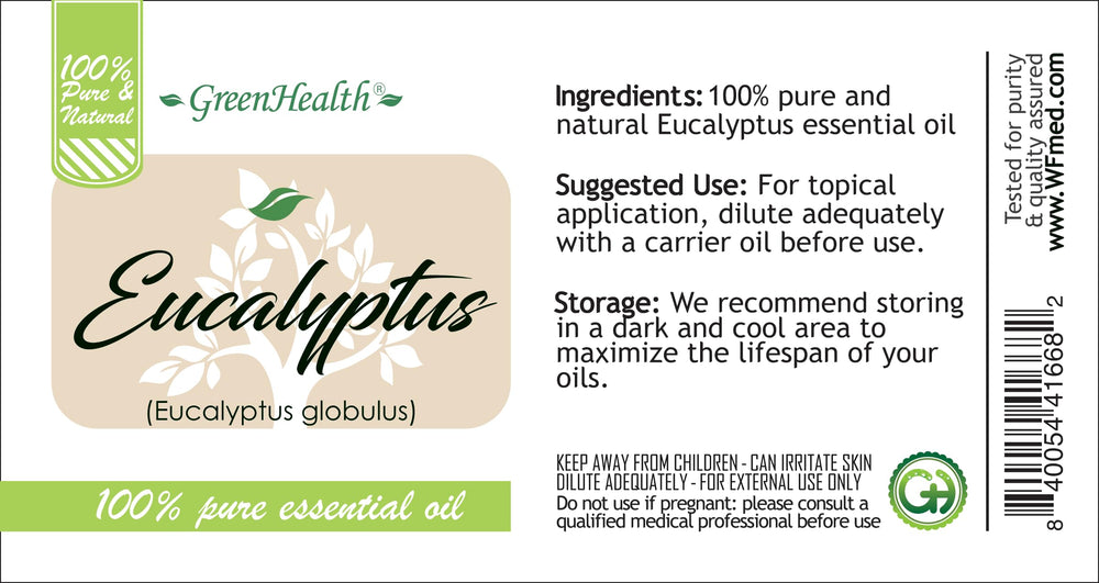Eucalyptus oil suitable for candle making