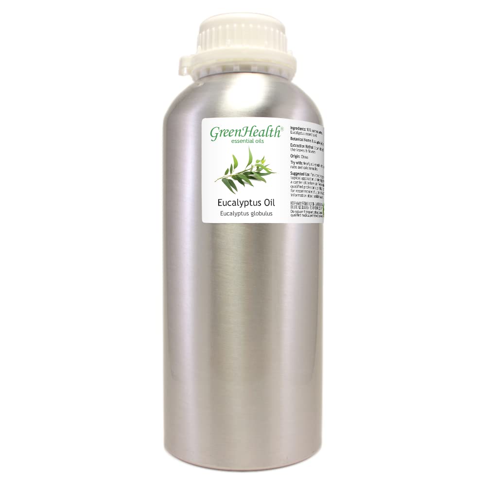 Steam-distilled eucalyptus essential oil close-up
