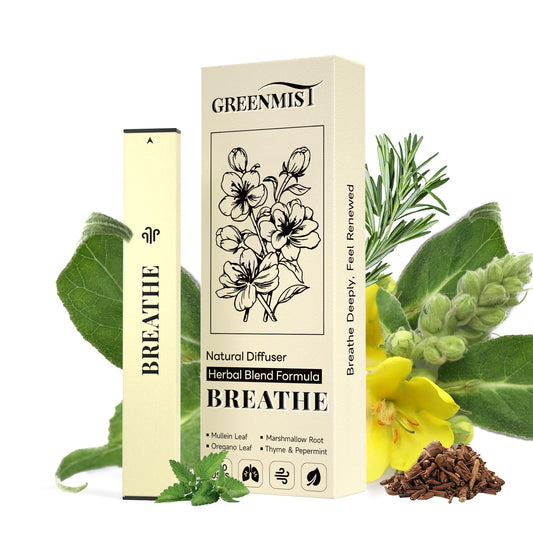 GREENMIST Herbal Diffuser Pen product image with packaging