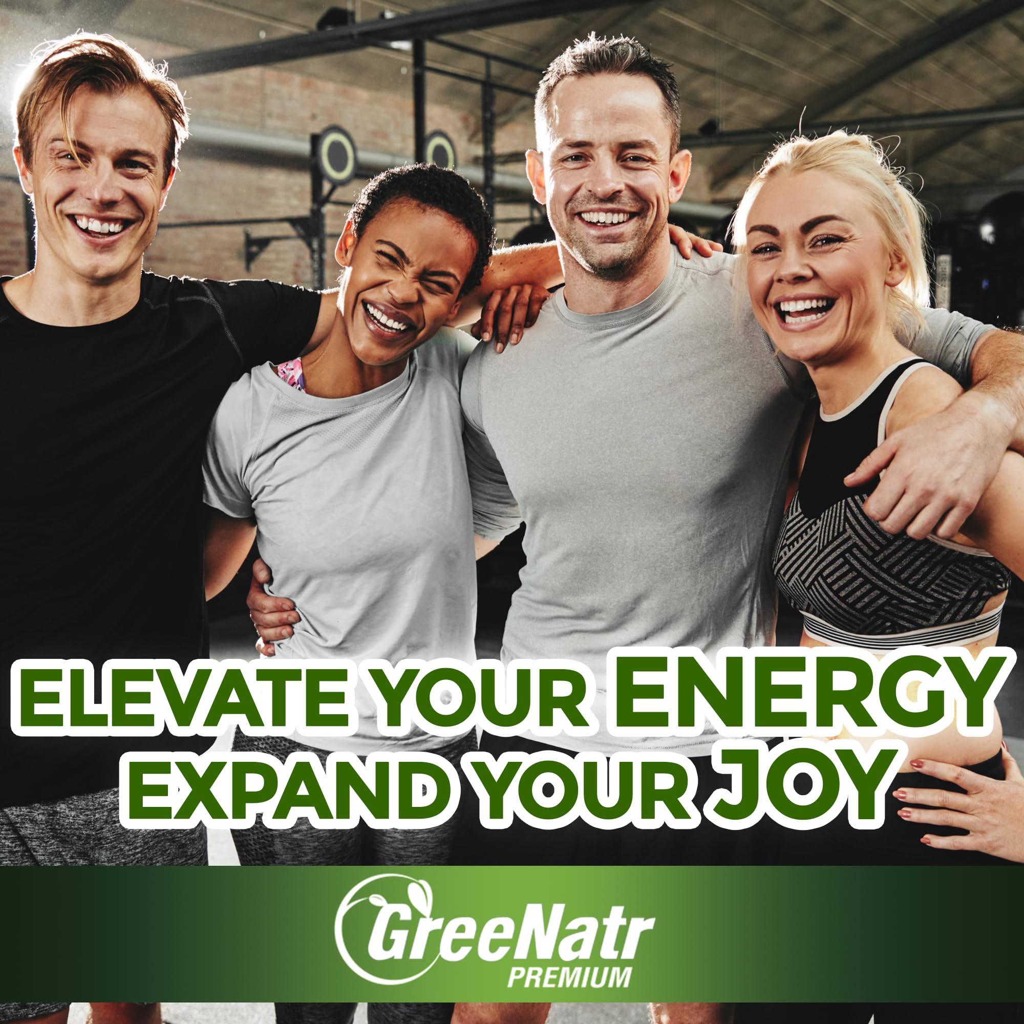 GreeNatr Ginko Biloba Panax Ginseng back panel reveals ingredients and dosage info.