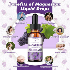 Two-pack of GreenPeople Magnesium Glycinate Liquid Drops