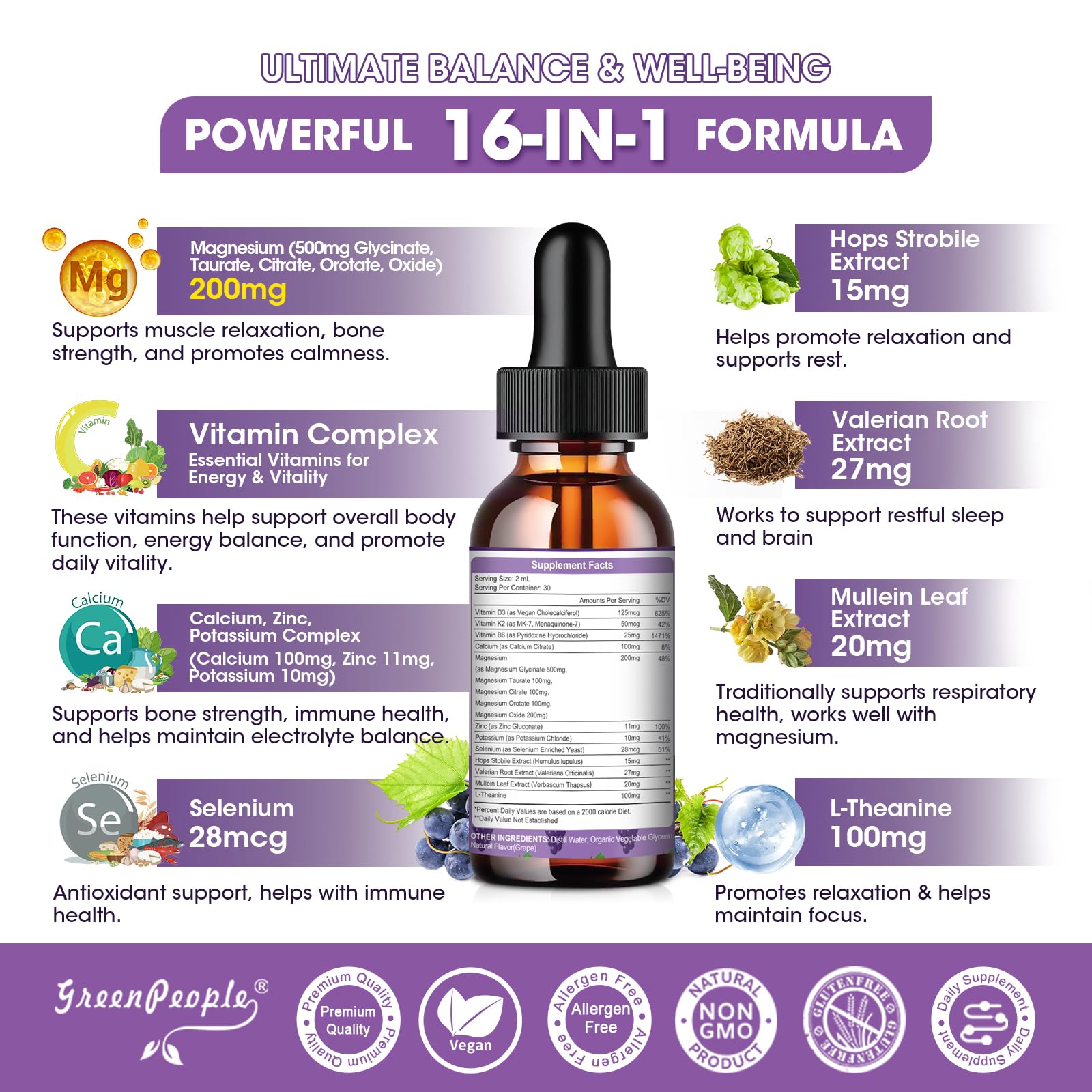 D3, K2, and B6 with magnesium supplement imagery