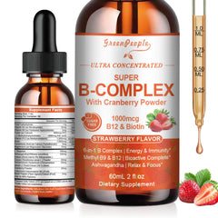 GREENPEOPLE Methylated B Complex bottle front view