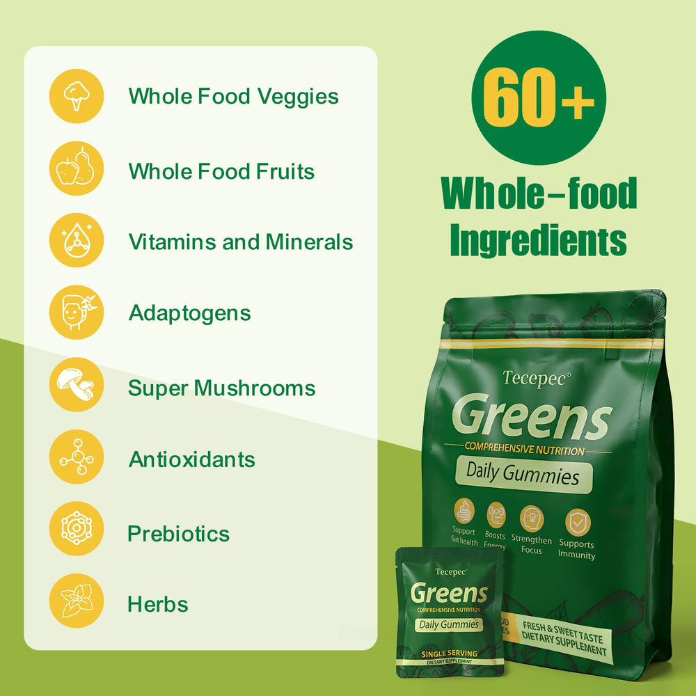 Close-up of spirulina and chlorella powder representing ingredients