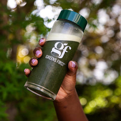 Original Greens Powder featuring prebiotics, probiotics and digestive enzymes
