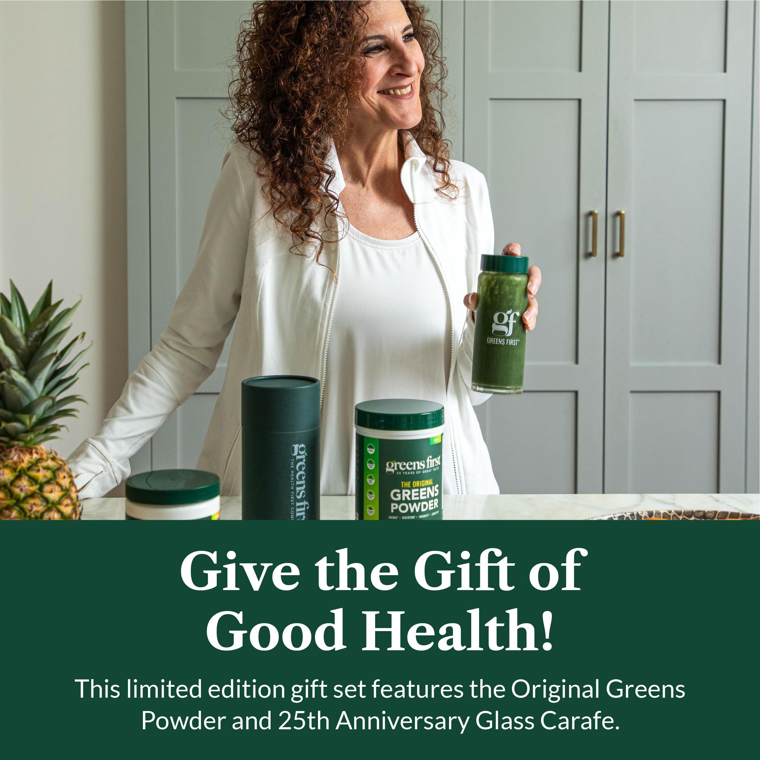 Greens First prebiotics probiotics and digestive enzymes enhance digestion.