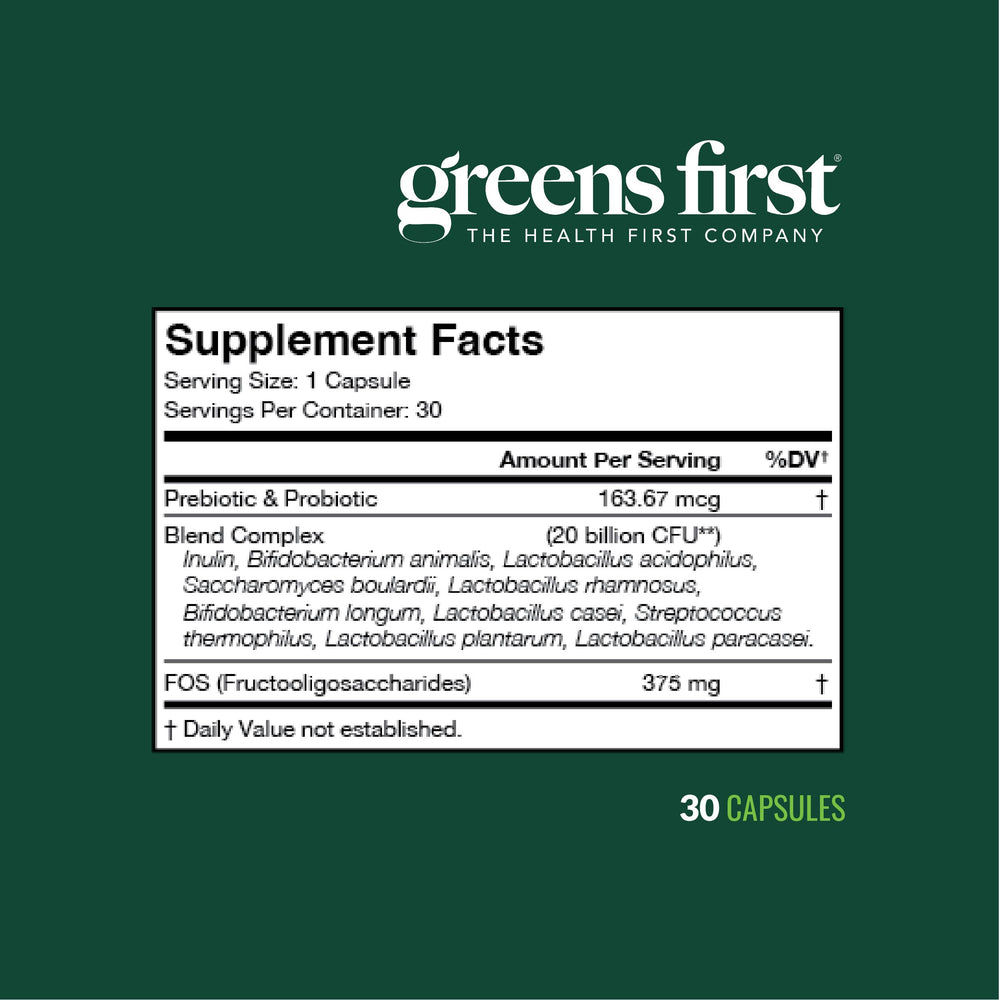 Lifestyle image showing healthy individual with Greens First Probiotics
