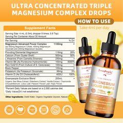 Vegan and gluten-free labels for GreenPeople magnesium drops