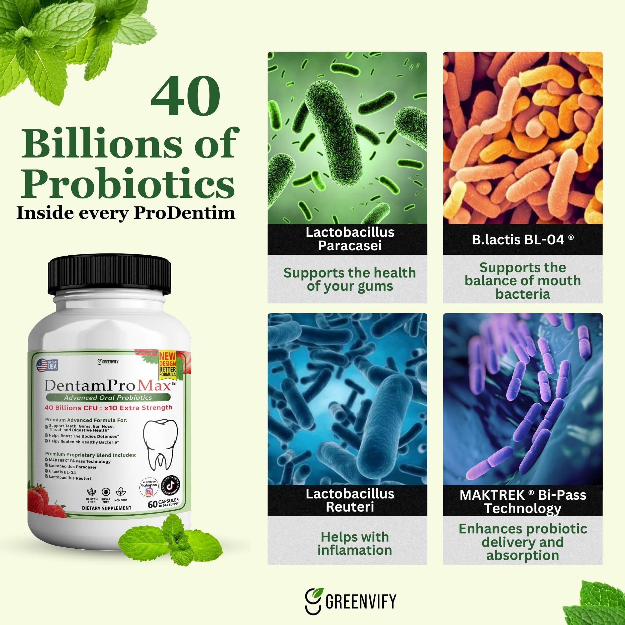 Daily dose of GREENVIFY DentamPro Max