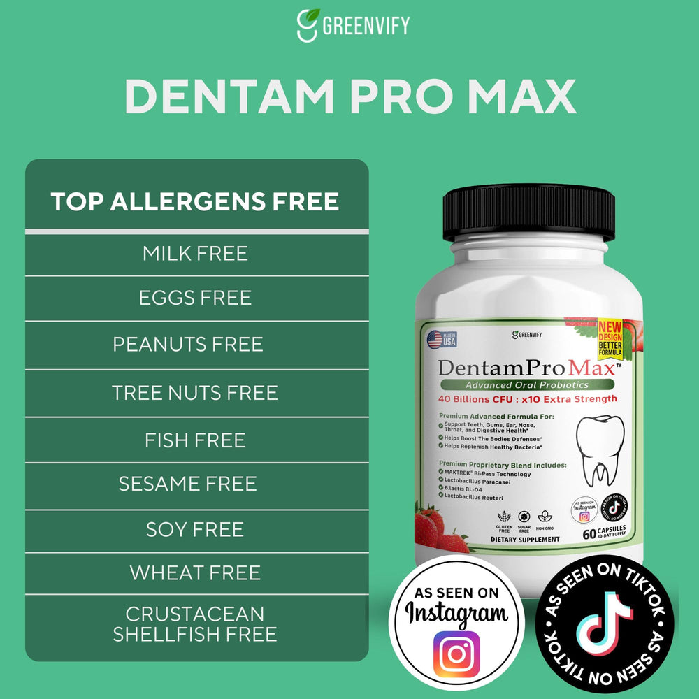 DentamPro Max promotes fresh breath
