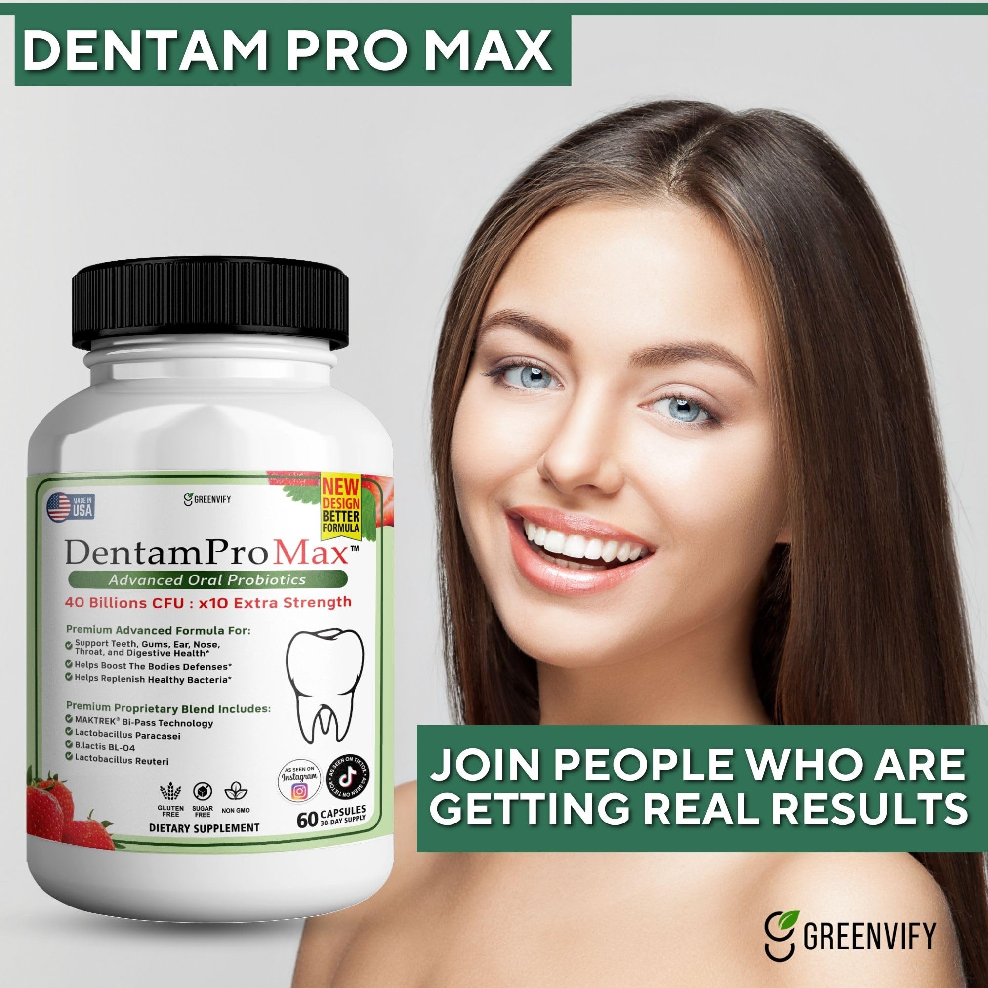 Oral probiotics for mouth health