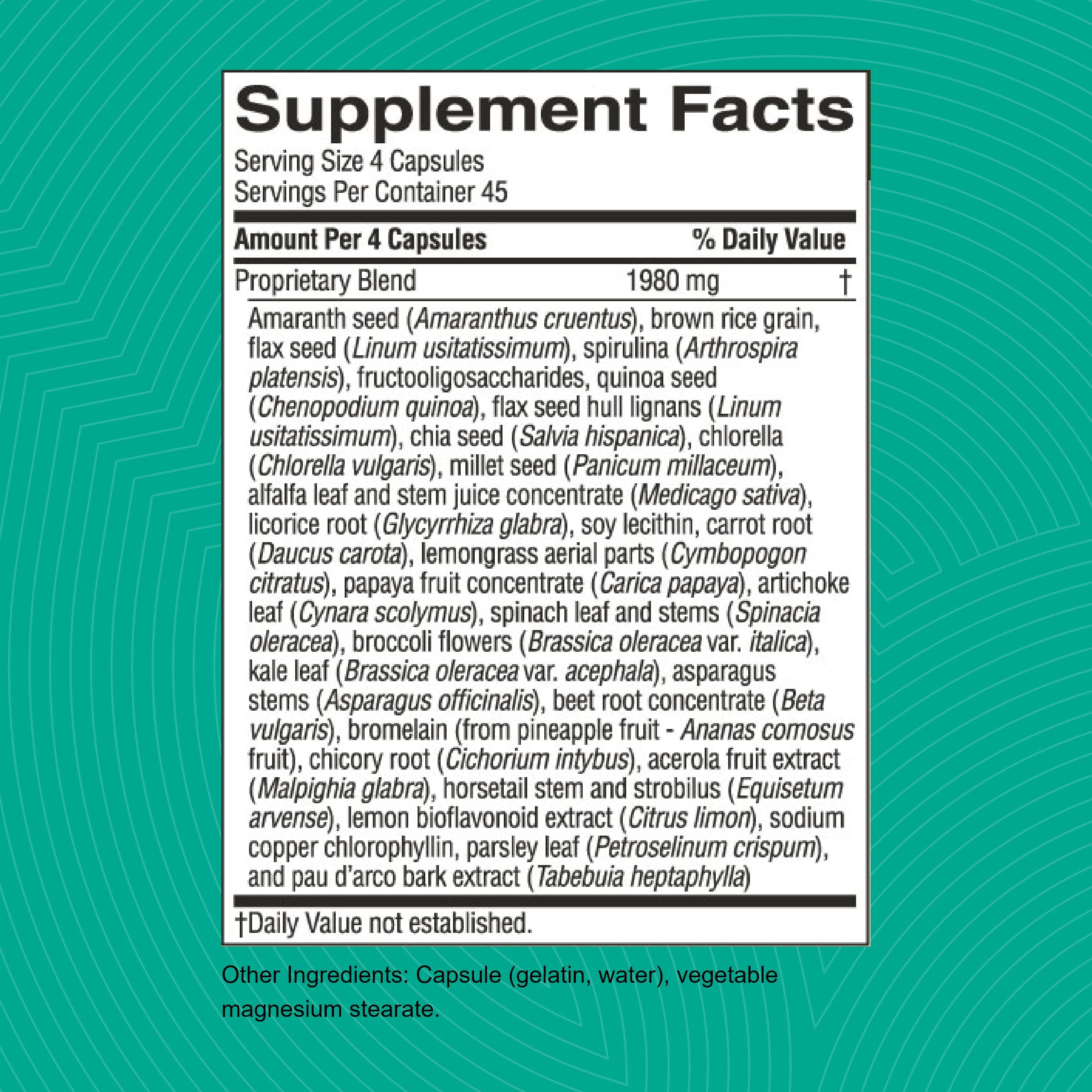 Immune support benefit of Greenzone