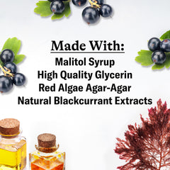 Ingredient panel for Grether's Sugarfree Blackcurrant Pastilles