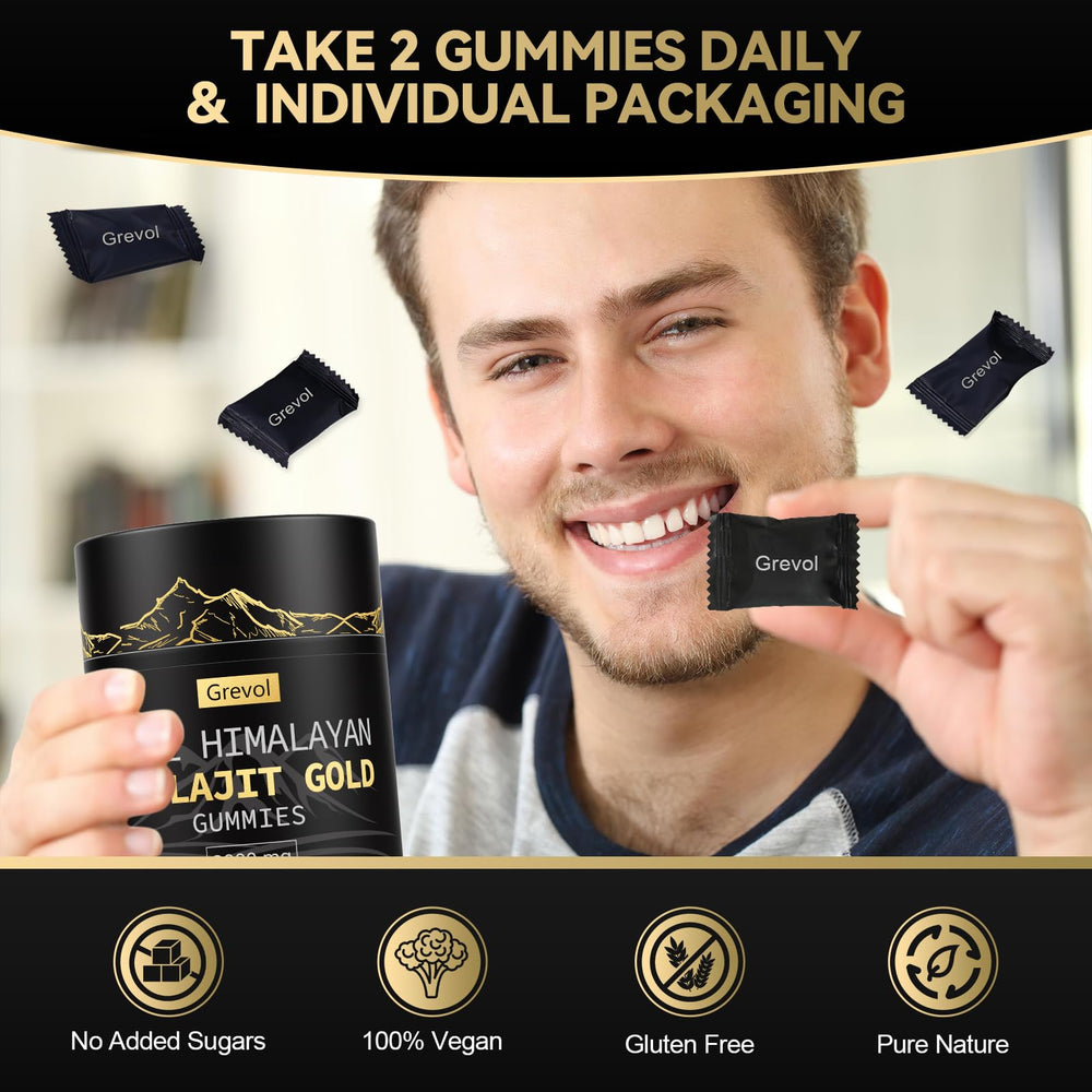 Fulvic acid and minerals in Grevol Shilajit Gummies