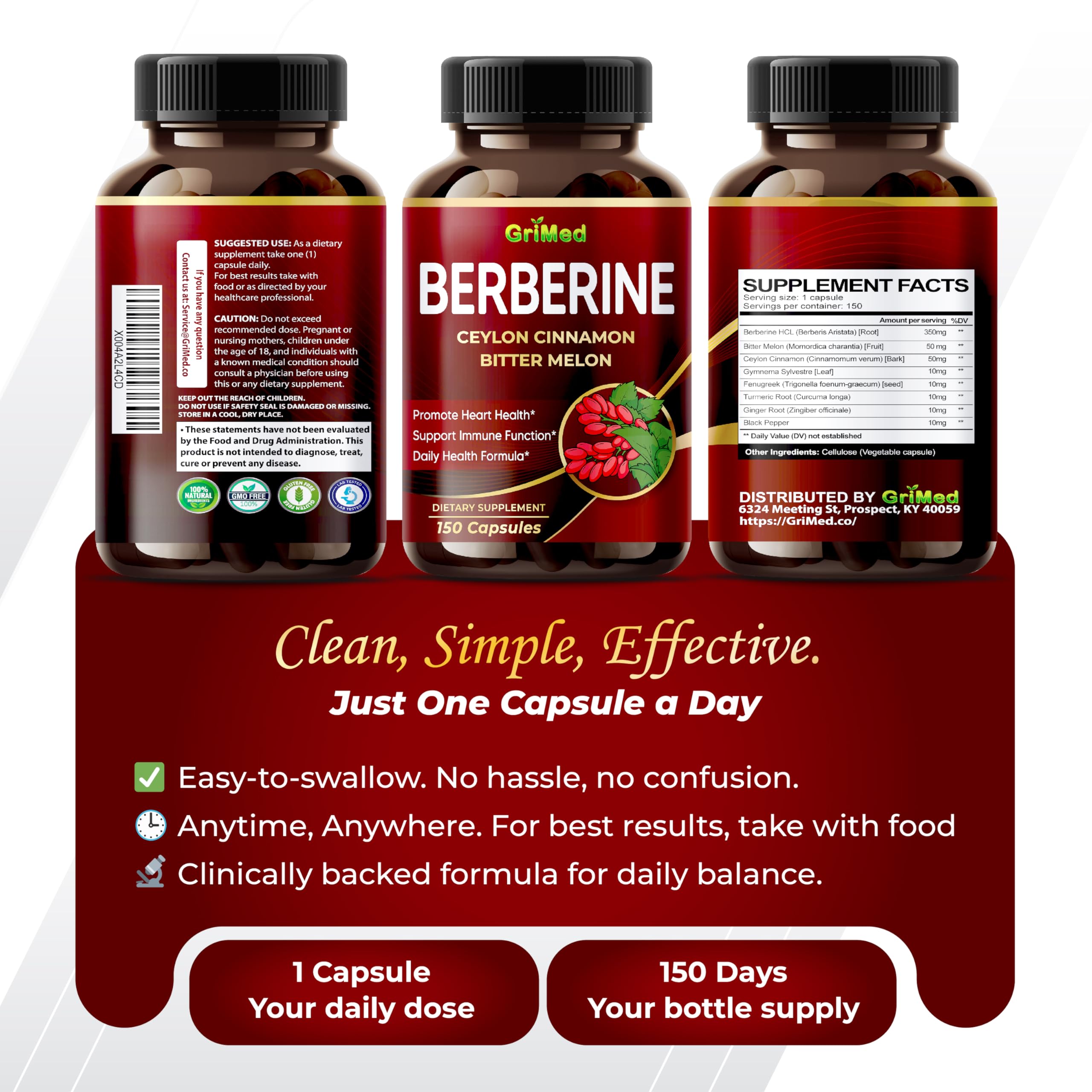 Lifestyle image promoting immune support with GriMed Berberine