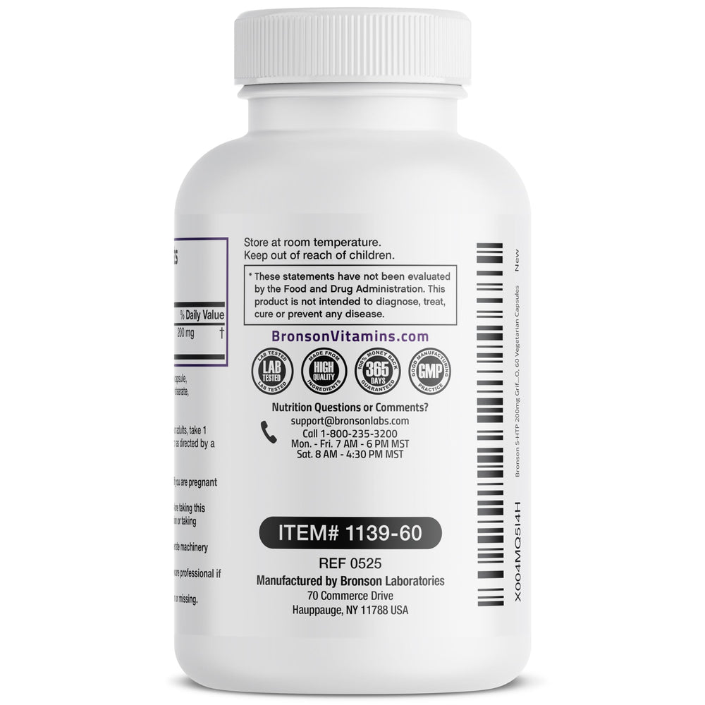 Griffonia simplicifolia plant source for 5-HTP