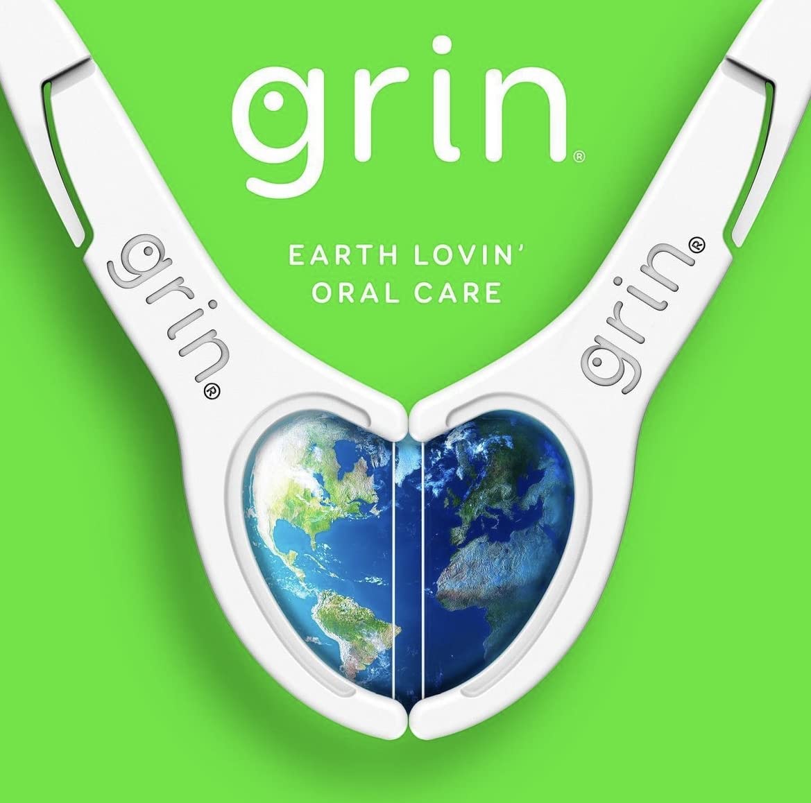 GRIN dental floss 3-pack packaging