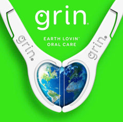 GRIN dental floss 3-pack packaging