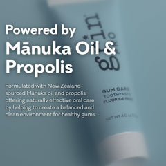 Manuka oil and propolis ingredients for Grin Pro toothpaste