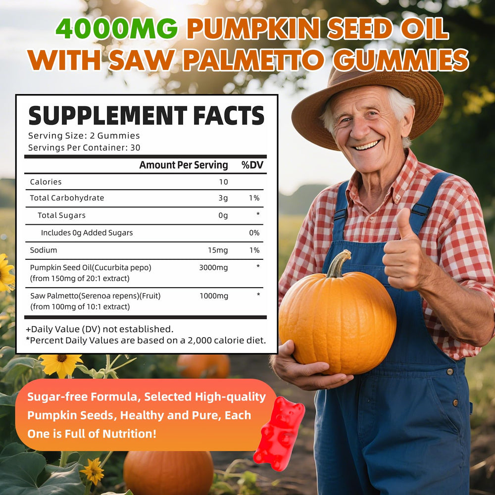 GrnLife Pumpkin Seed Oil Gummies bottle close-up with label
