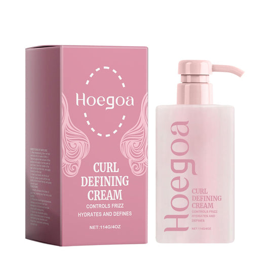 Grospe Curl Defining Cream bottle pour for smooth, frizz-free curls.