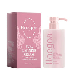 Grospe Curl Defining Cream bottle pour for smooth, frizz-free curls.