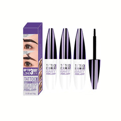 Grospe Eyebrow Tattoo Gel Pack showing the 3-piece set for durable color.